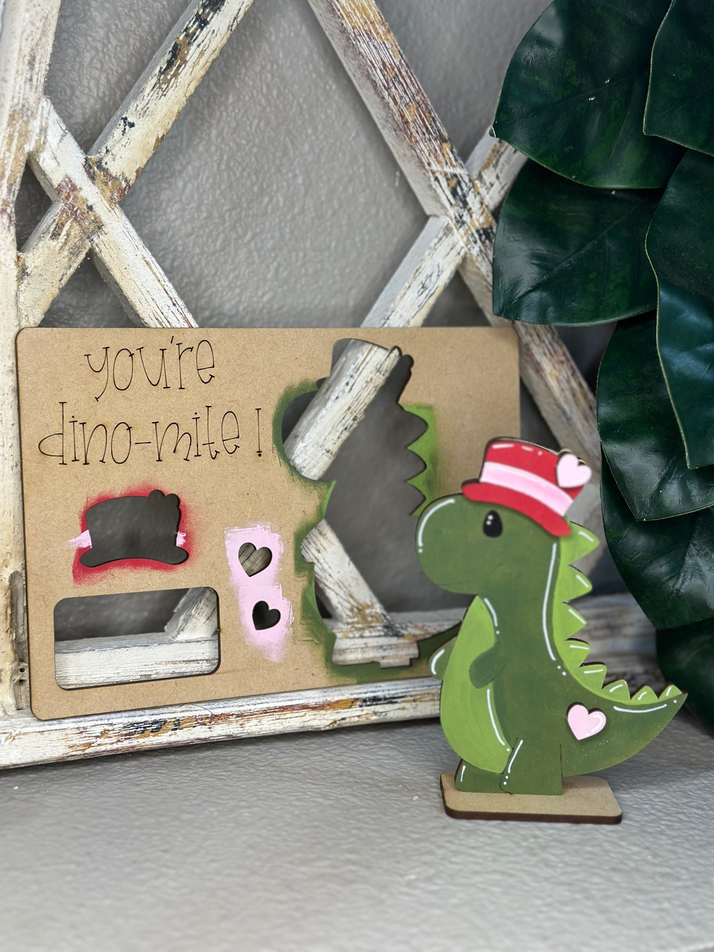 Dino Valentines Pop-Out DIY
