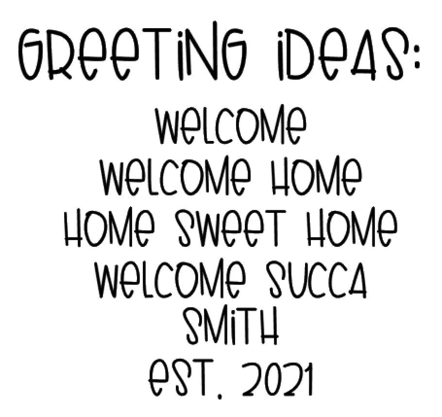 Welcome Home - Succulent Sign - Plant Decor - Entryway Decor - Plant Lovers