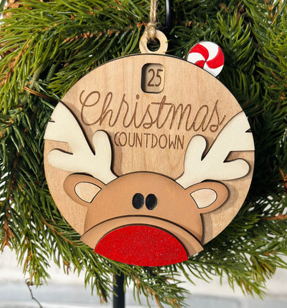 Countdown To Christmas Ornament