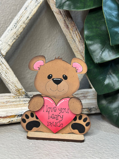 Bear Valentines Pop-Out DIY