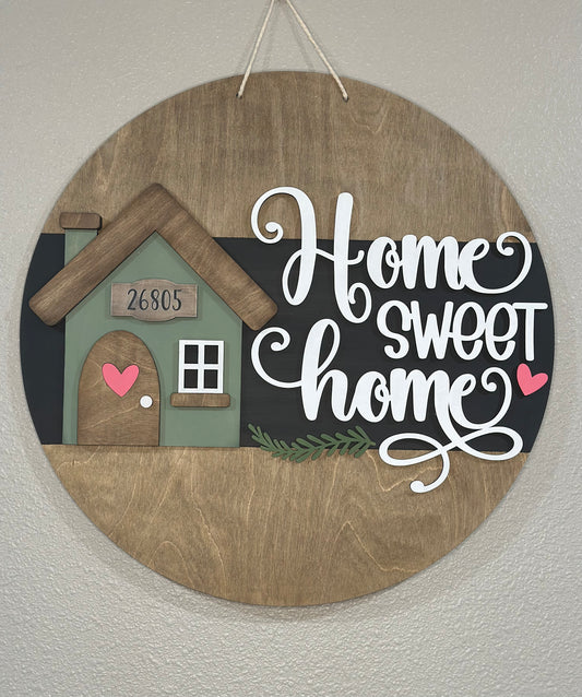 Home Sweet Home Door Hanger