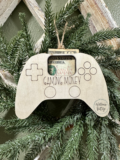 Gaming Money Ornament