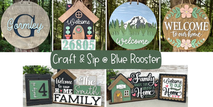 Craft & Sip @ Blue Rooster February 21st @ 4PM