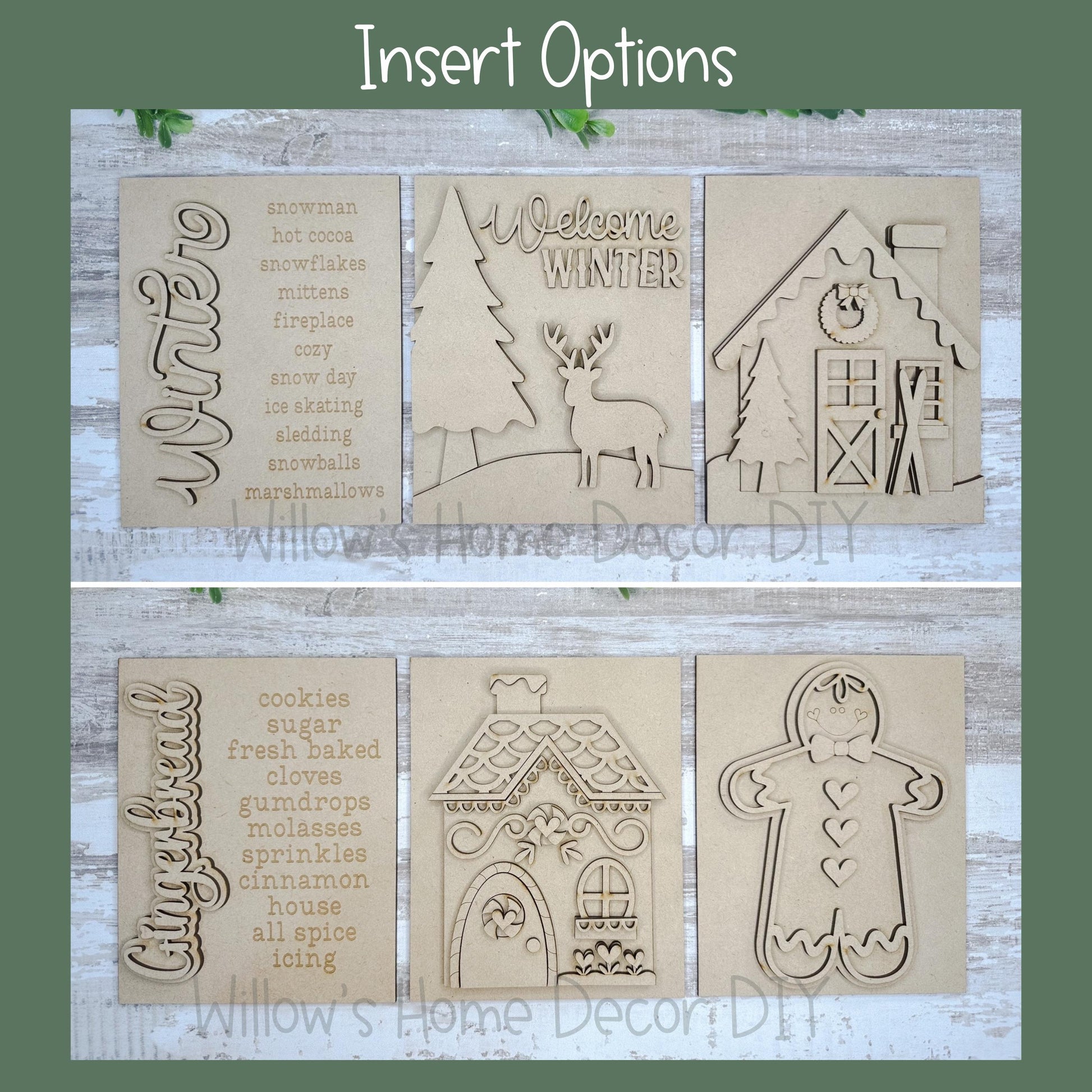 DIY Interchangeable Beaded Breadboard Frame - Adult Kids Craft Kit - Wood Blank - Accent - Mantle Decor - Seasonal Sign - Shelf Sitter