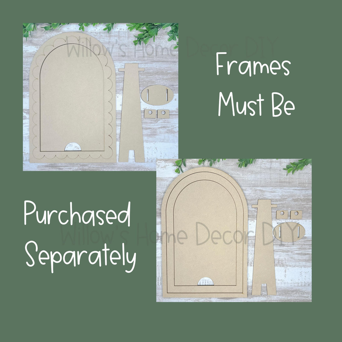 DIY Interchangeable Boho Arch Frame Insert - Winter Snowman - Craft Kit - Wood Blank - Shelf Sitter - Mantel Decor - Seasonal Sign