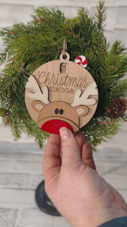 Countdown To Christmas Ornament