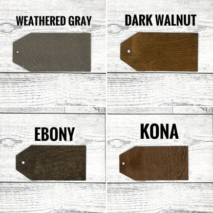 Home State Coordinates Sign