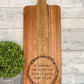 If The Food Is Gone It's Time To Go - Charcuterie Cutting Board - Funny Cheese Charcuterie Board - Kitchen Decor -