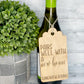 Real Estate Wine Tag - Closing Gift Wine Tag