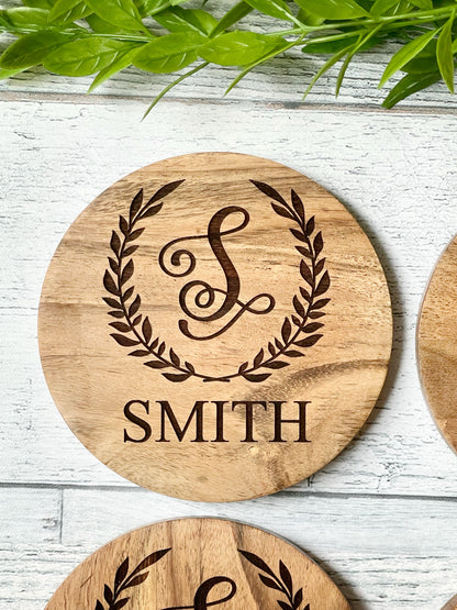 Customized Coasters - Realtor Gift - Gift Basket - Housewarming gift