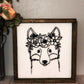 Animals with Flower Crowns - Boho Home Decor - Nursery Room, Children's Room, Baby Shower Gift