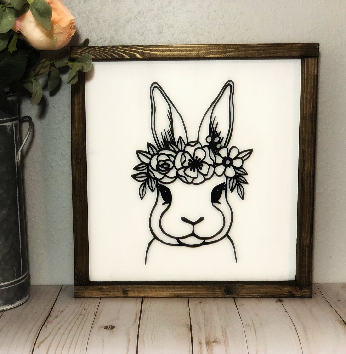 Animals with Flower Crowns - Boho Home Decor - Nursery Room, Children's Room, Baby Shower Gift