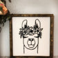 Animals with Flower Crowns - Boho Home Decor - Nursery Room, Children's Room, Baby Shower Gift