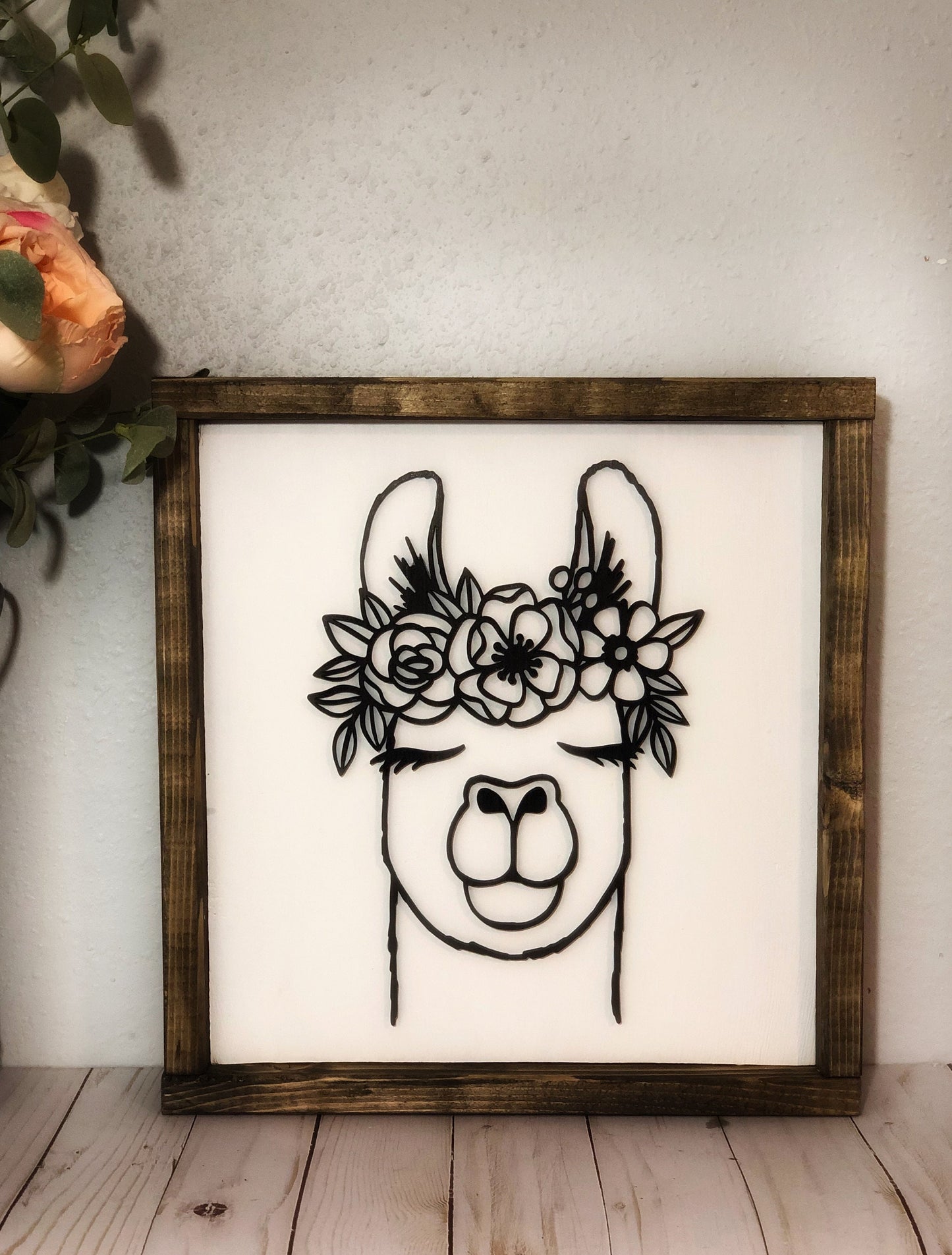 Animals with Flower Crowns - Boho Home Decor - Nursery Room, Children's Room, Baby Shower Gift