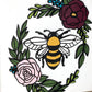 Bee Wood Sign - Bumble Bee Decor - Floral Sign - Farmhouse Home Decor