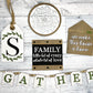 Home Tiered Tray Set - Farmhouse Decorative Tray - Everyday Decor - Personalized Home Decor
