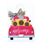 Sunflower Truck Door Hanger - Fall Entryway Sign - Welcome Sign - Autumn Decor