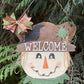 Scarecrow Door Hanger - Fall Porch Decor - Fall Scarecrow Decor - Happy Fall Ya'll