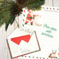 Letters to Santa Ornament - Christmas Keepsake - Dear Santa - Personalized Christmas Ornament