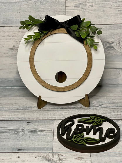 Interchangeable Shiplap Sign