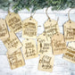 Wood Wine Tag - Spirits Tag - Hostess Gift - Housewarming - Party Favor - Wine Lover Gift - Wine Humor
